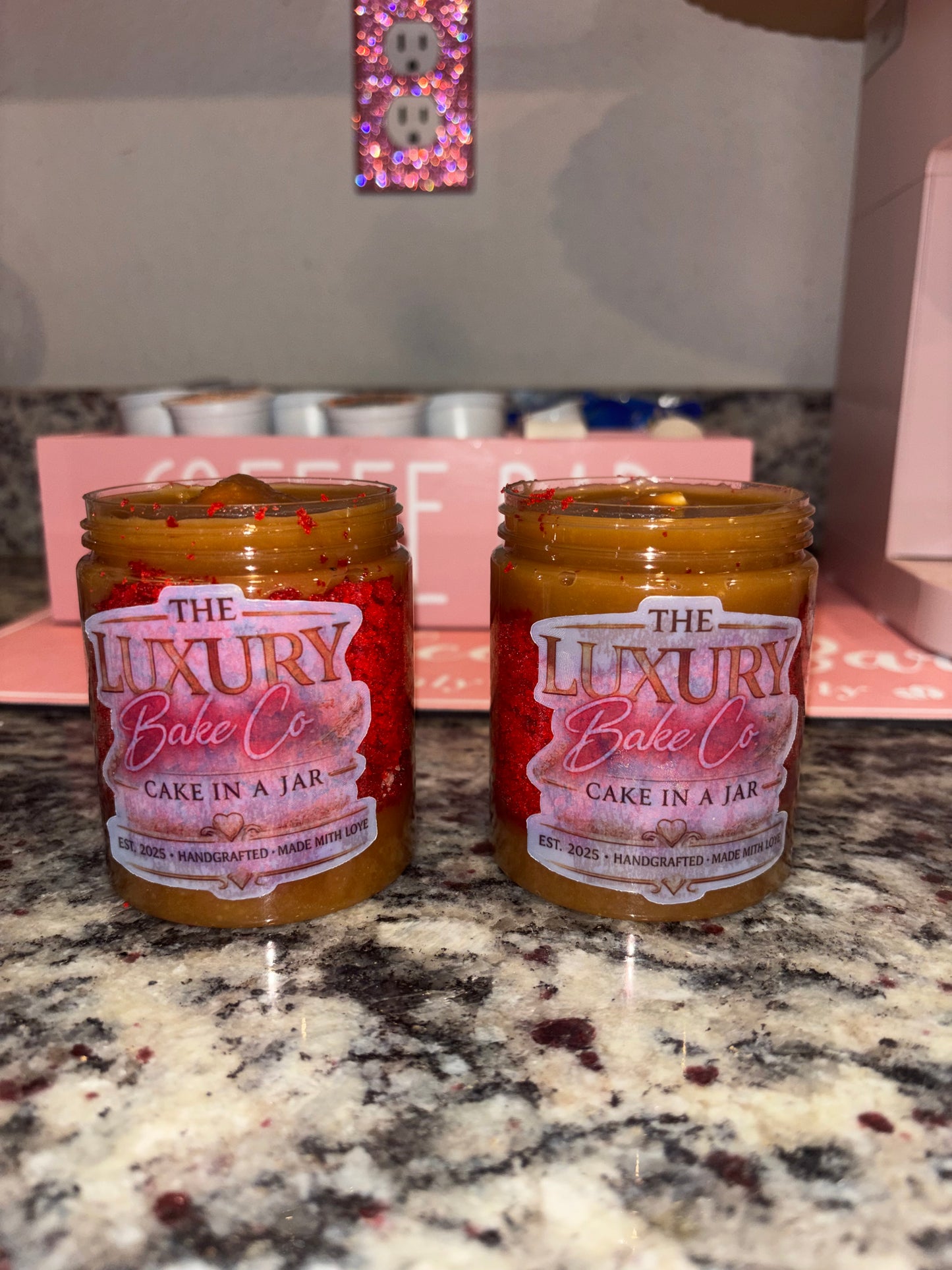 Luxury Cake Jars