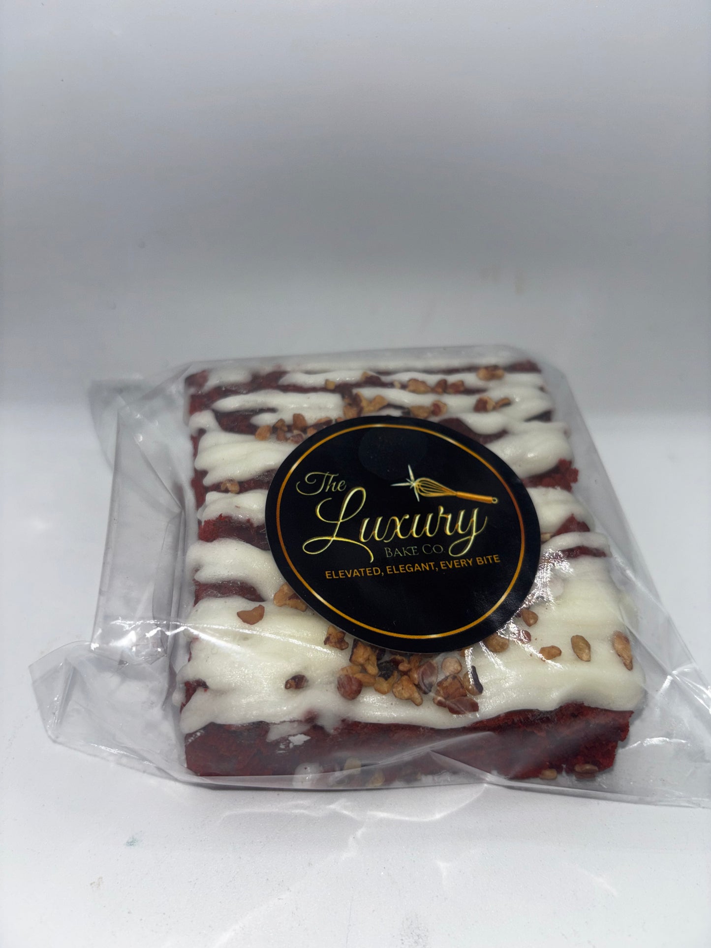 Red Velvet Brownie Square