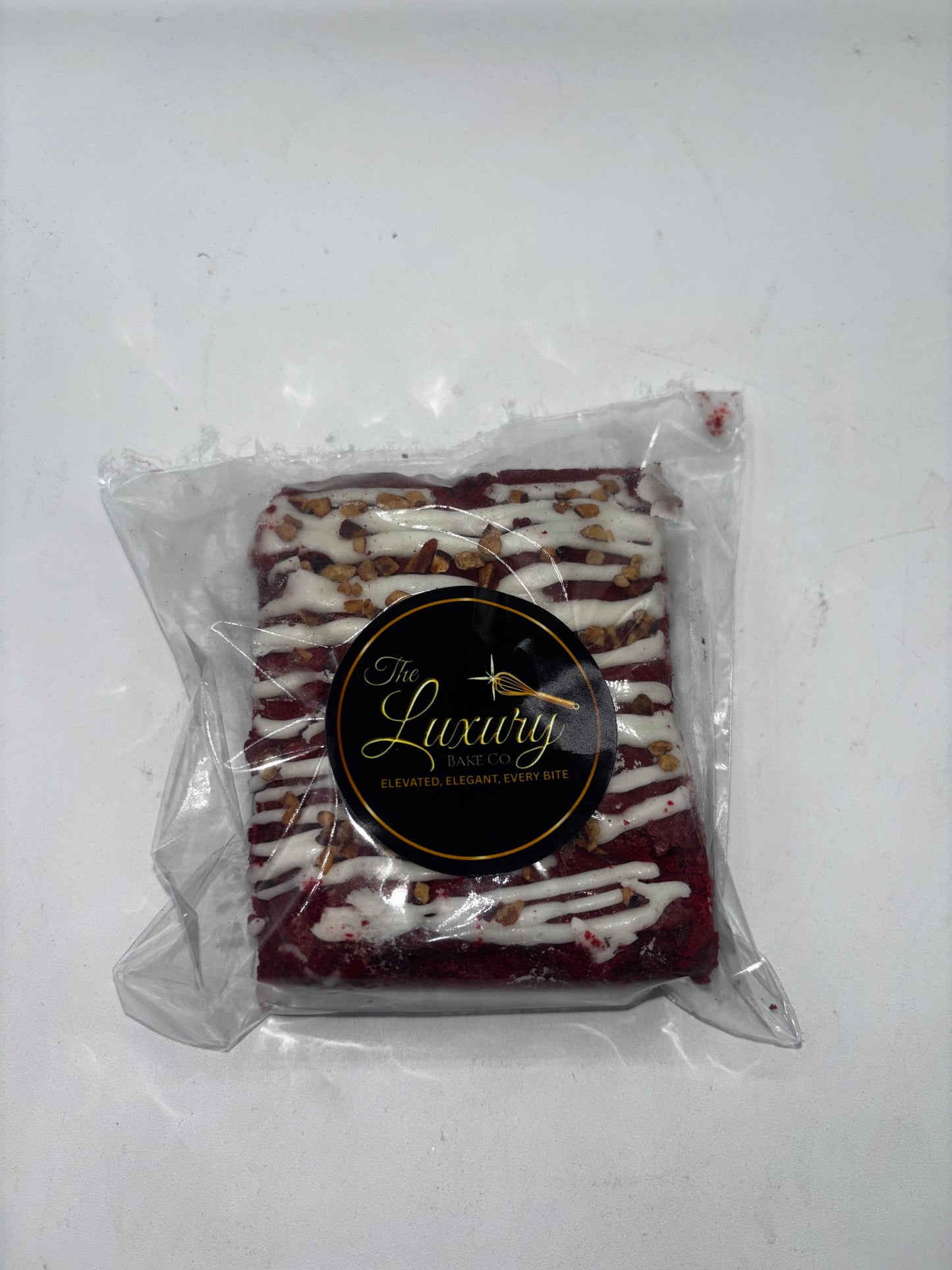 Red Velvet Brownie Square