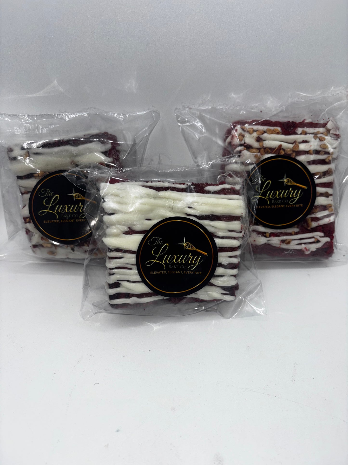 Red Velvet Brownie Square