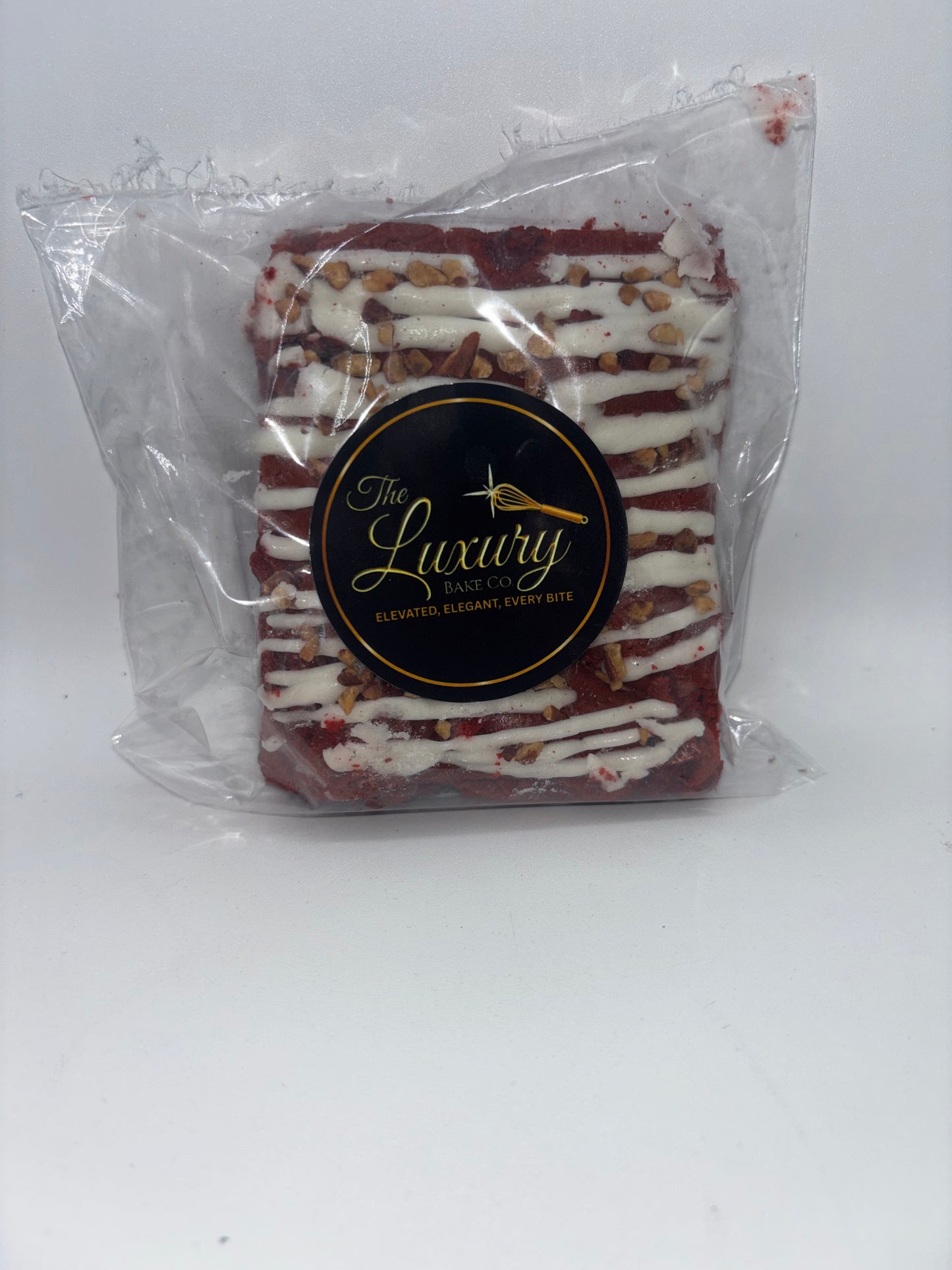 Red Velvet Brownie Square