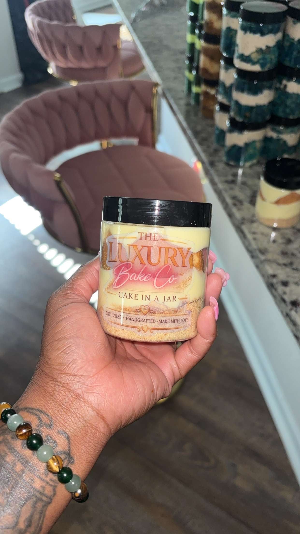 Luxury Cake Jars