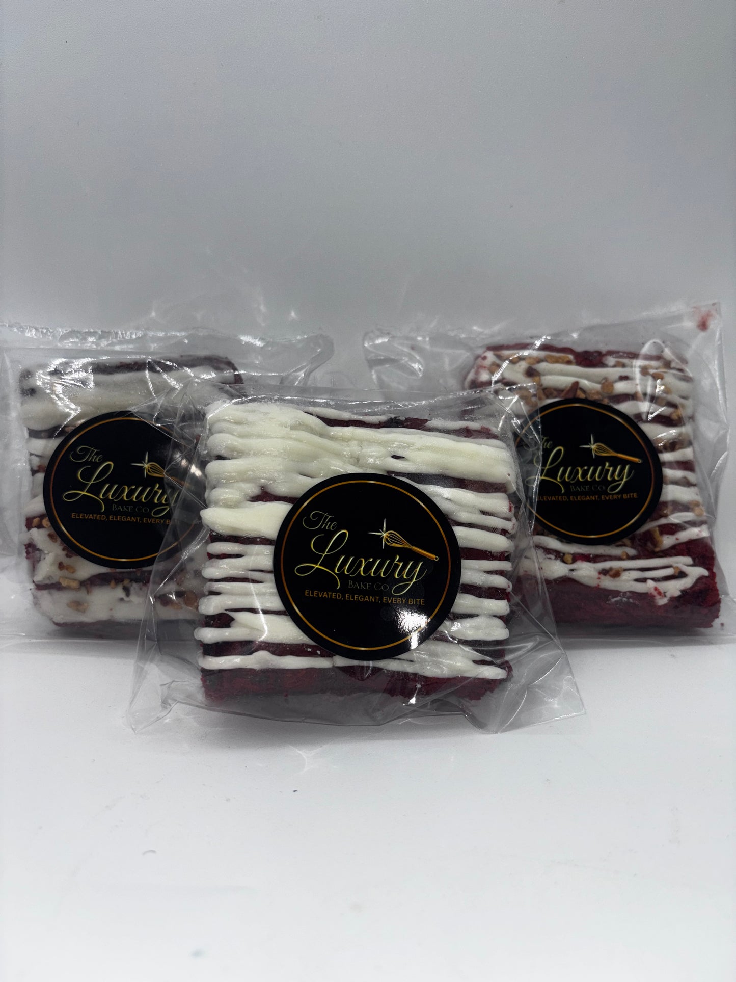 Red Velvet Brownie Square