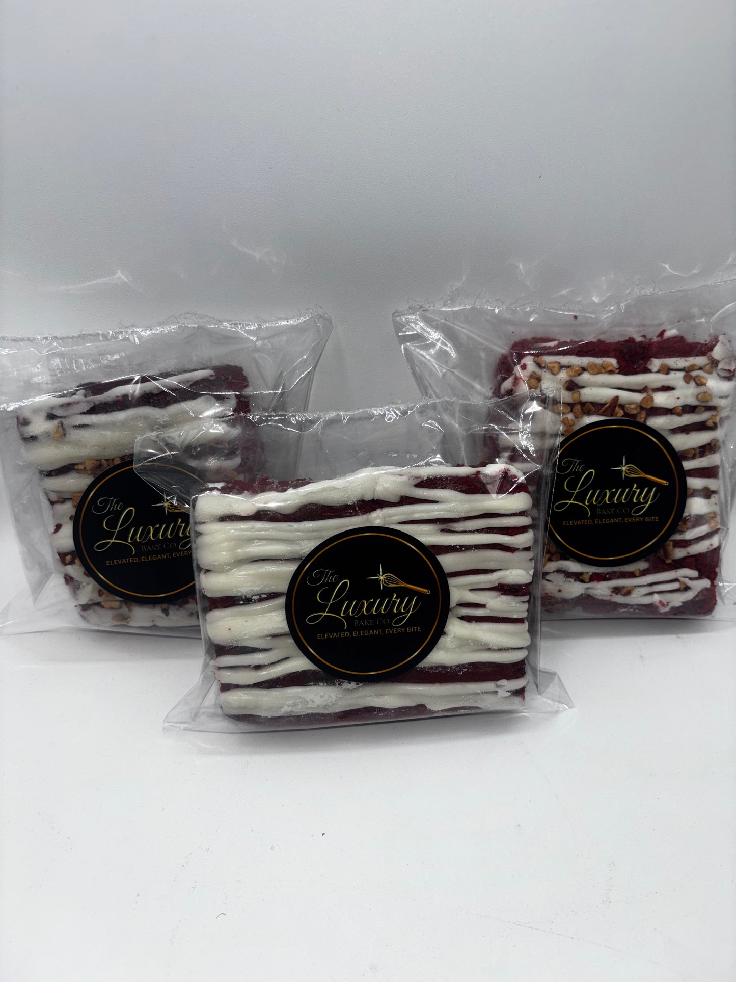 Red Velvet Brownie Square