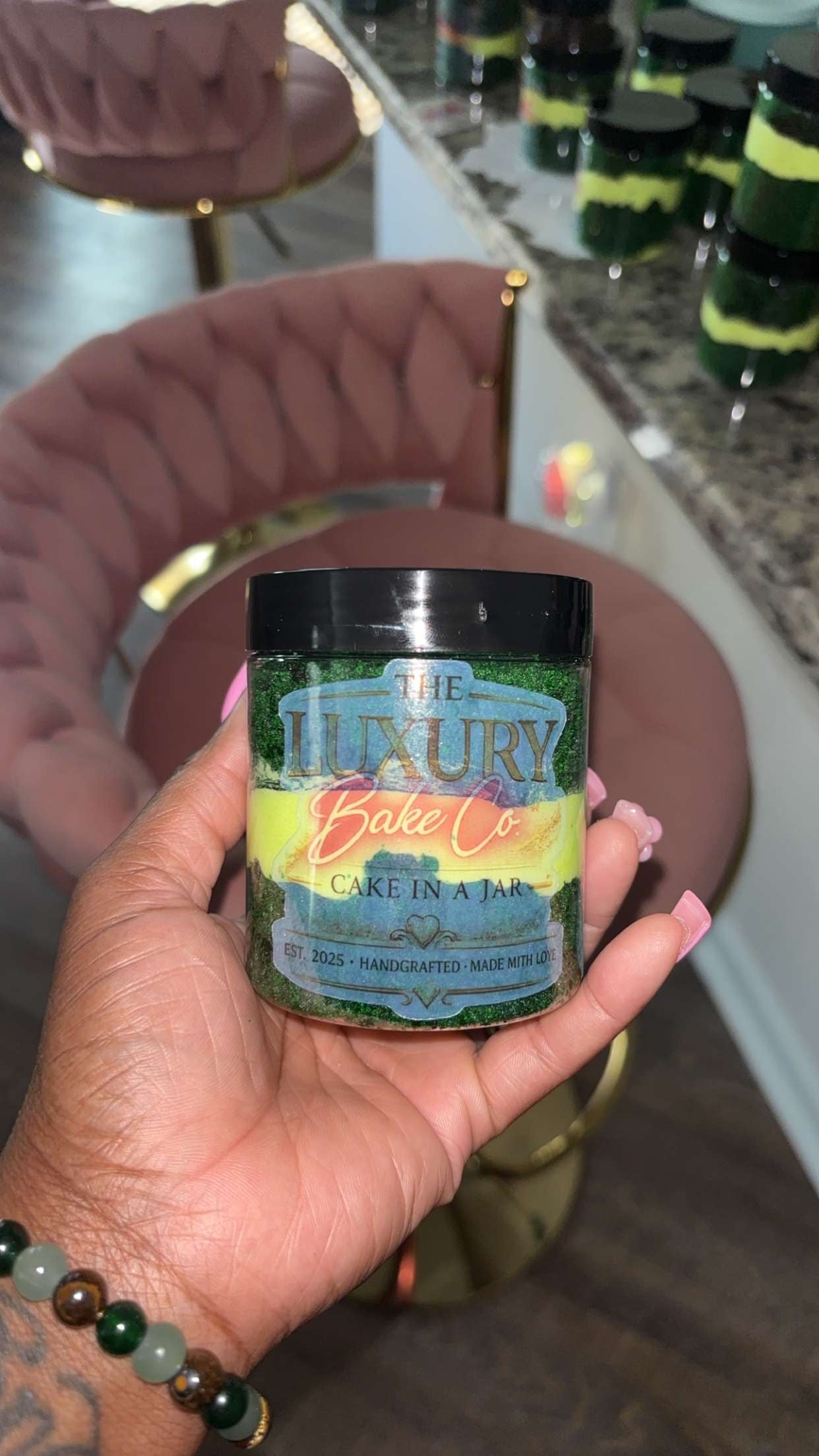 Luxury Cake Jars