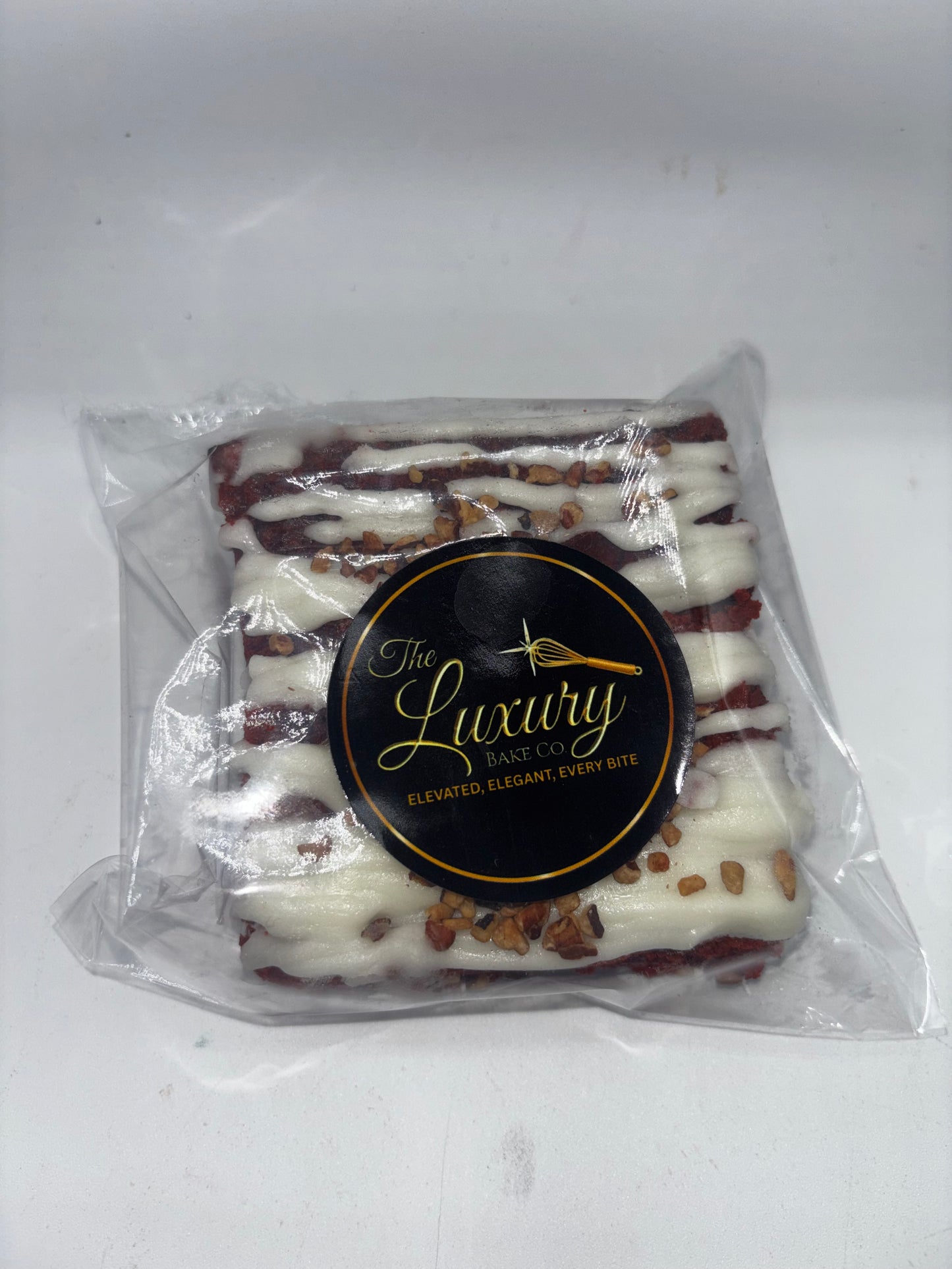Red Velvet Brownie Square